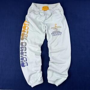 Union LA Tokyo Sweatpants Graphic Hotel Drug Shibuya Japanese Line Size 2 Fleece